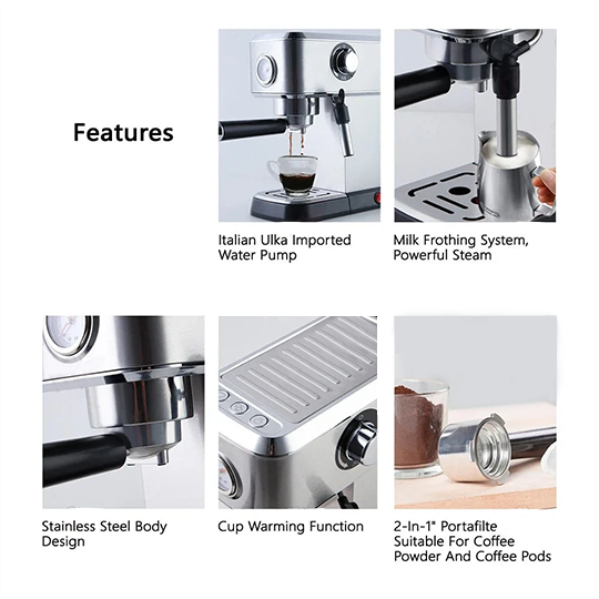 Barista Espresso Machine with FrothMaster