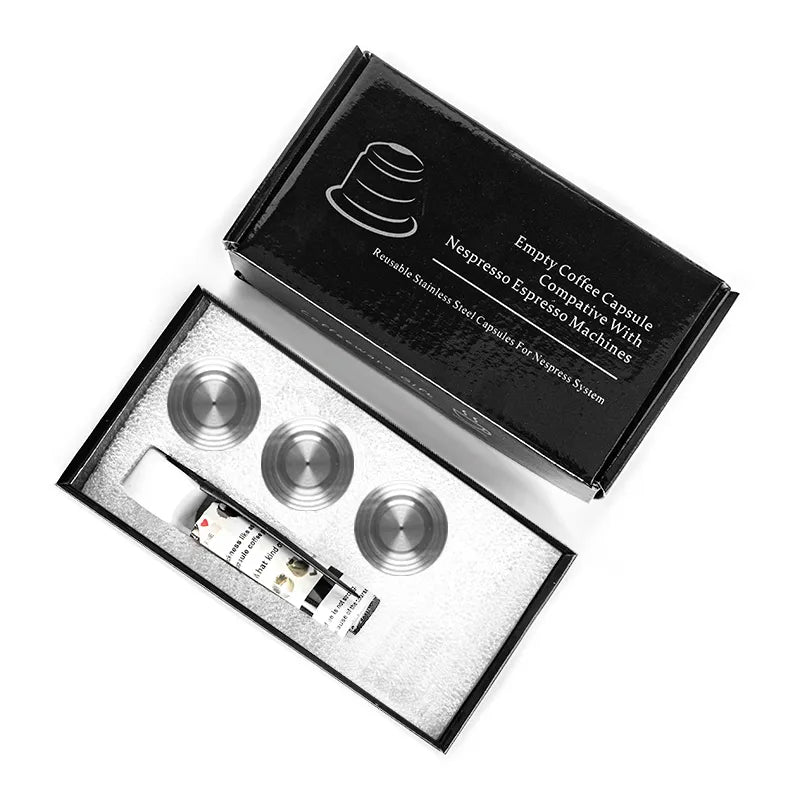 EcoSteel Nespresso Refillable Capsule